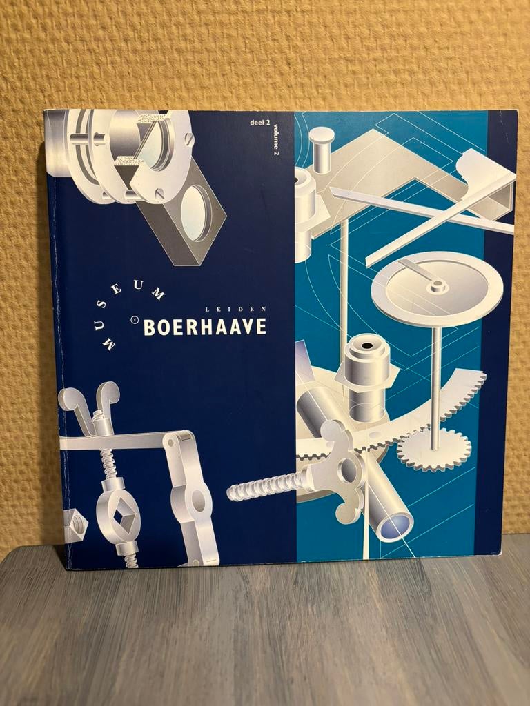 Boekje Boerhaave museum Leiden., Ophalen of Verzenden, Zo goed als nieuw