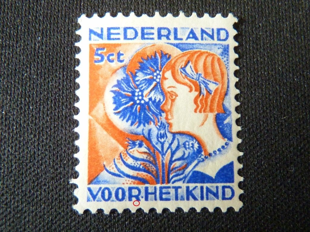 plaatfout 249 , ongebruikt., Postzegels en Munten, Ophalen of Verzenden, T/m 1940, Postfris