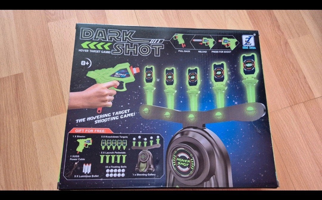 Nieuw Dark Shot Glow in the Dark Schietspel - Zwevende Balle, Ophalen of Verzenden, Nieuw, Jongen of Meisje