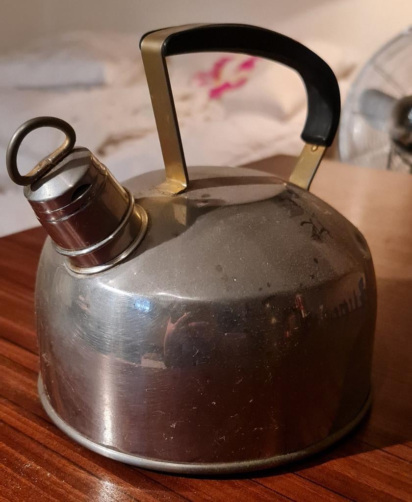 Vintage Fluitketel – Postmodern Design, Ophalen of Verzenden