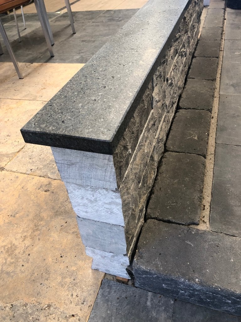 basalt natuursteen kleurvast muurafdekkers afdekplaten, Overige typen, Nieuw, Ophalen of Verzenden, Natuursteen