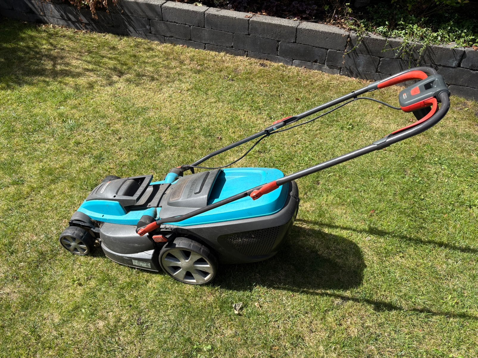 Gardena grasmaaier PM420E, Ophalen, Gebruikt, Elektrische grasmaaier, Opvangzak