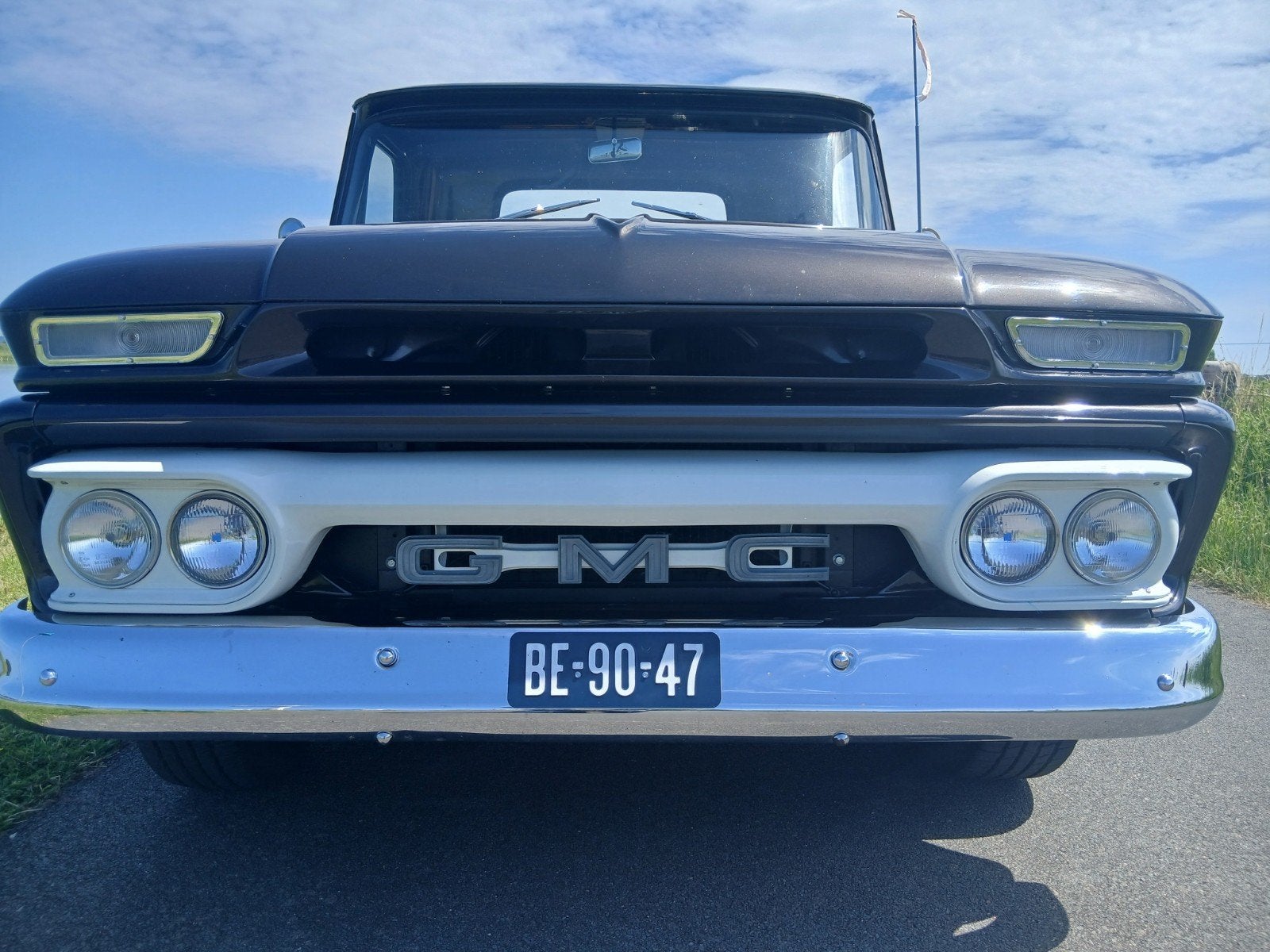 Gmc pick-up bj1966 top staat bodyoff rest, foto 5