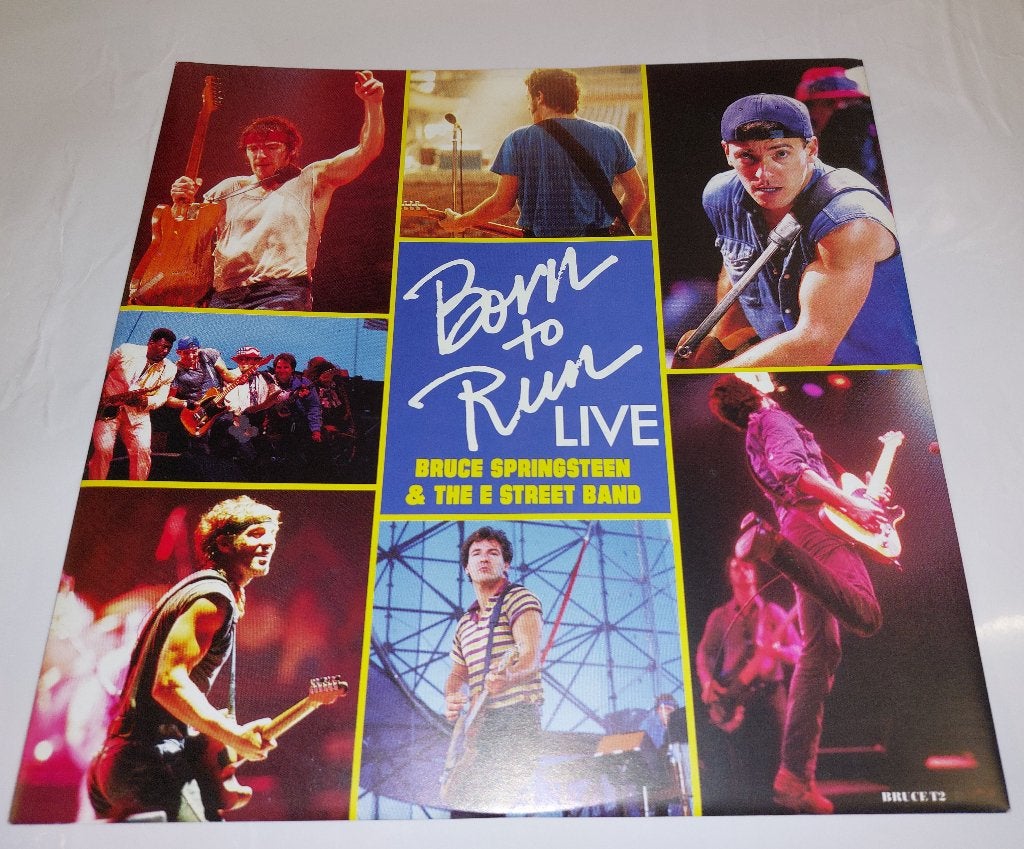Bruce Springsteen VINYL 12 INCH Born To Run Live UK persing, Ophalen of Verzenden, Zo goed als nieuw, 12 inch
