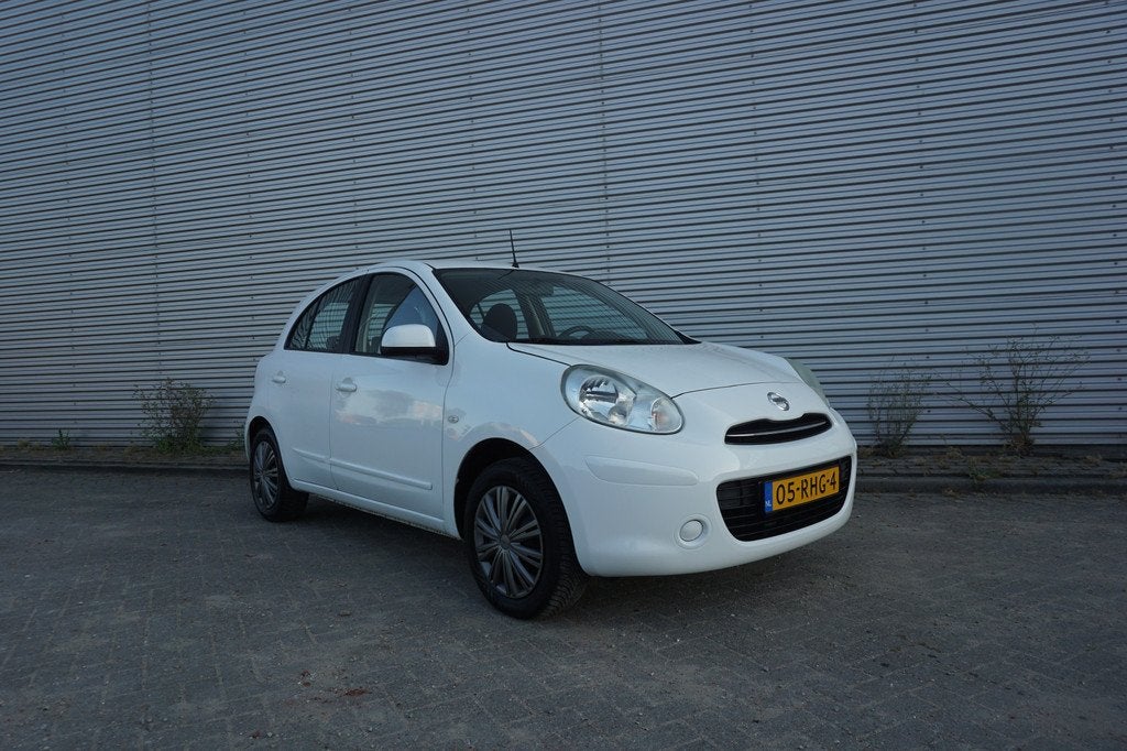Nissan Micra 1.2 Acenta Climate / Elektr. ramen / Cruise / N, Auto's, Nissan, Voorwielaandrijving, Euro 5, Stof, Gebruikt