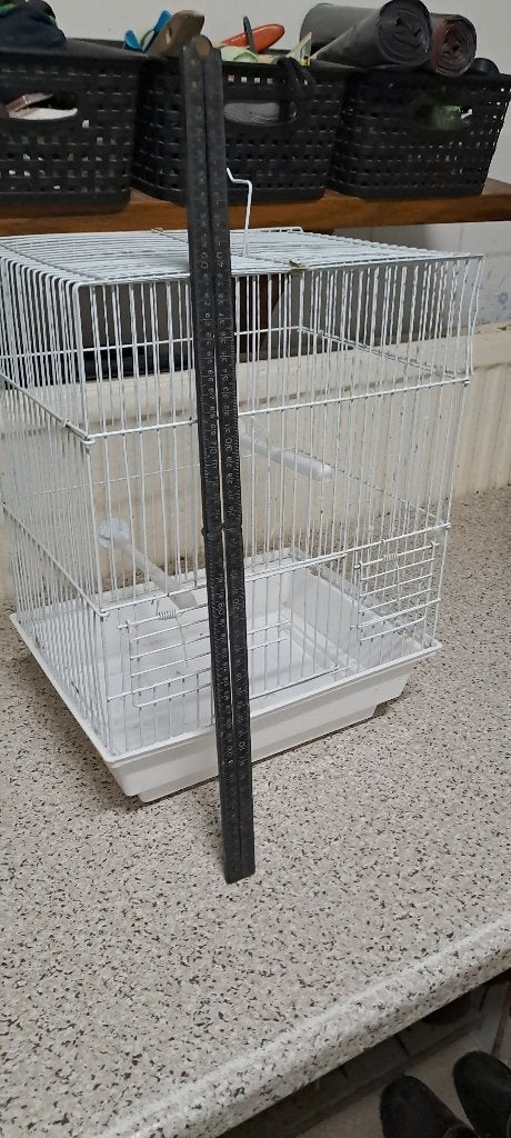 Vogelkooitje, Dieren en Toebehoren, Ophalen, Gebruikt, Aluminium, Vogelkooi