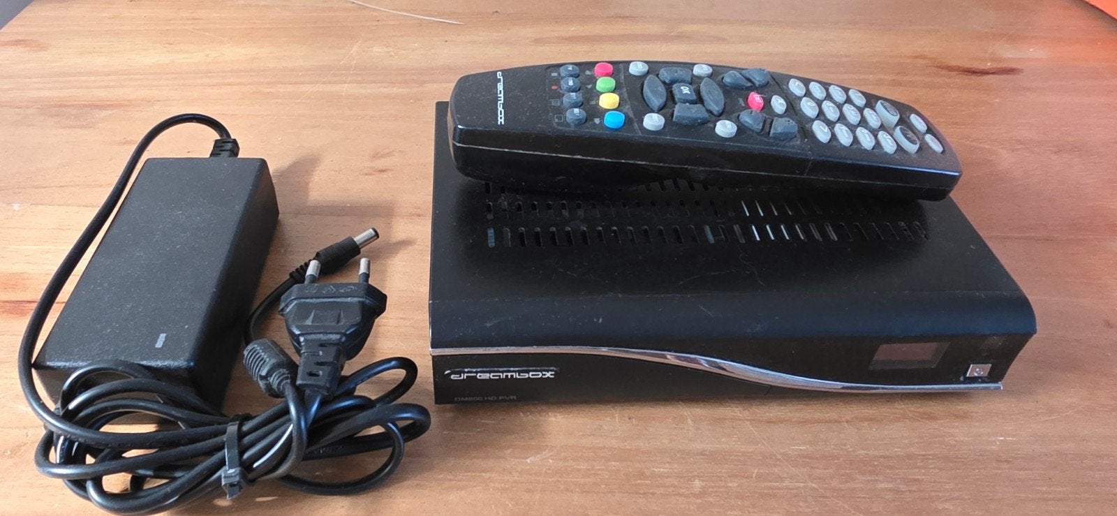 Dreambox DM800 HD PVR met afstandsbedieni, Ophalen of Verzenden, Gebruikt, Decoder