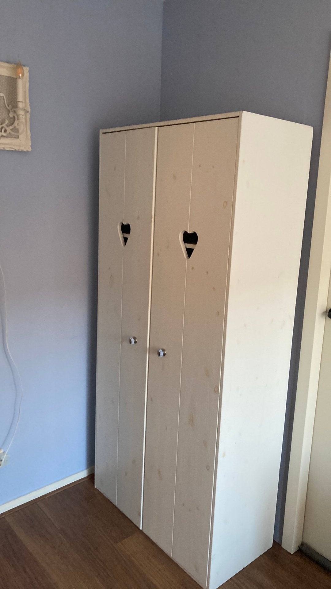 Kinder kledingkast, Ophalen, 50 tot 100 cm, Zo goed als nieuw, Minder dan 100 cm