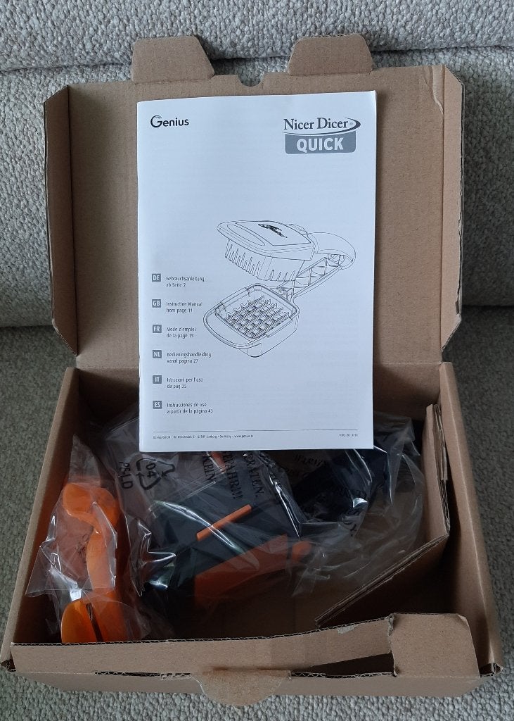 Nicer Dicer quick keuken apparaat, Ophalen, Overige typen, Kunststof, Nieuw