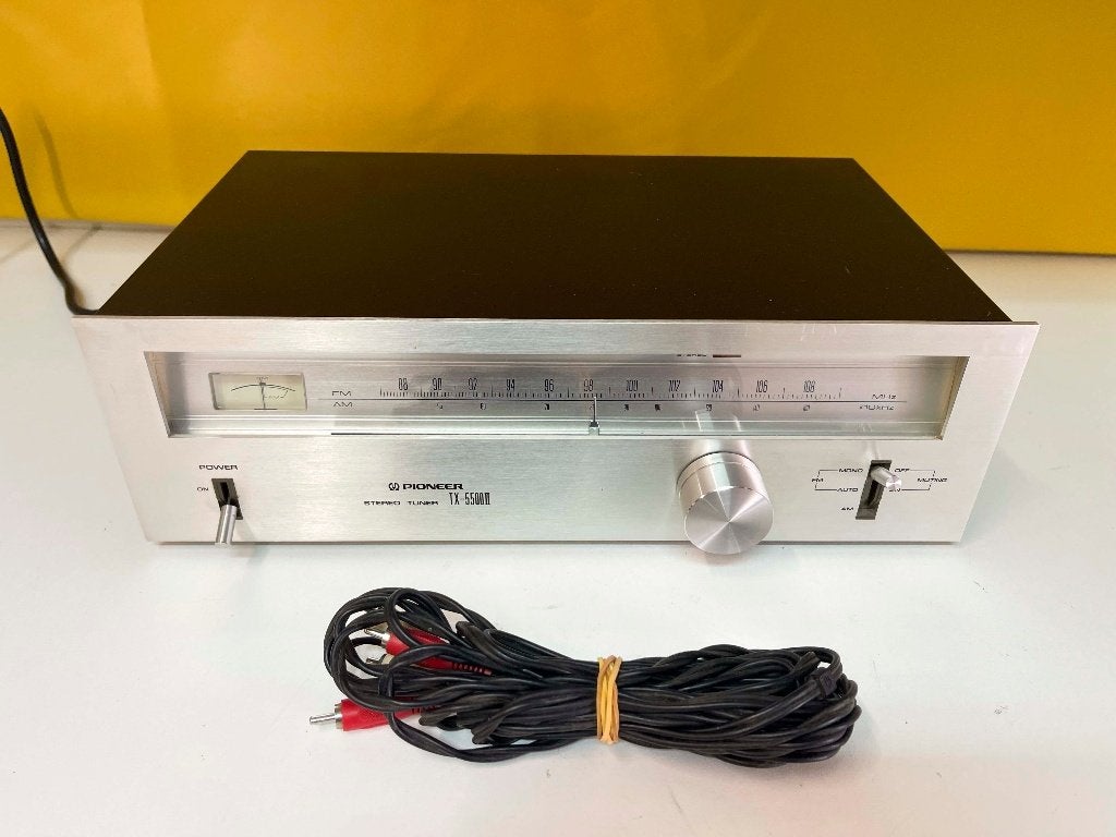 Pioneer TX-5500 II mooi vintage stereo Tuner-zo goed als nie, N, N, Ophalen of Verzenden, Zo goed als nieuw
