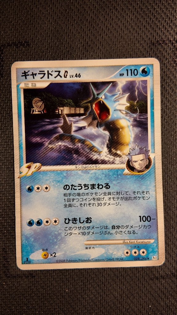 gyarados 28 pt1 JPN | Pokemon kaart, Ophalen, Losse kaart
