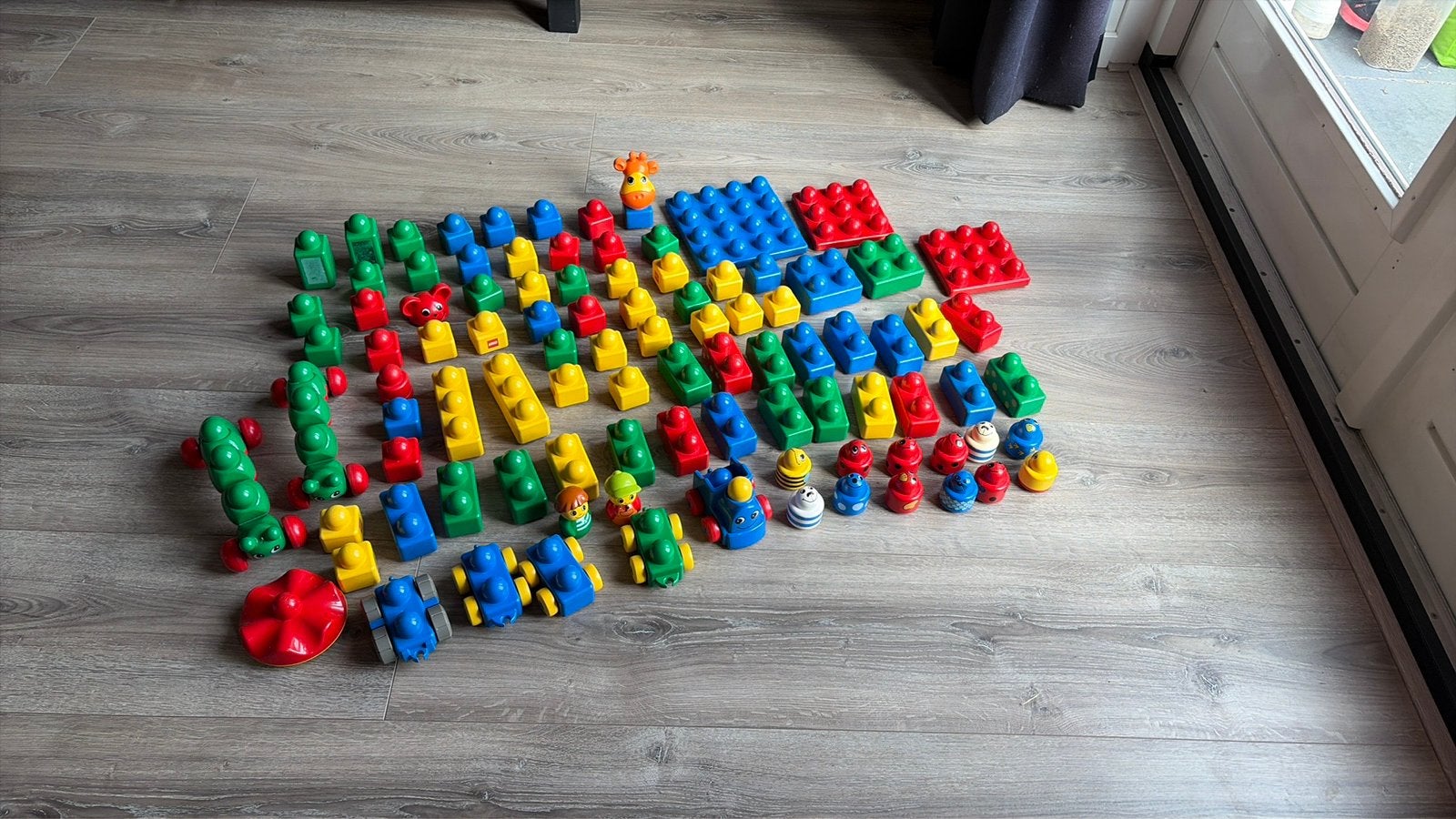 Lego primo, Ophalen, Zo goed als nieuw