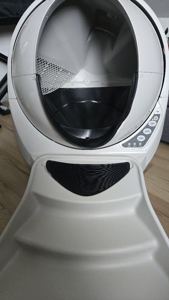 Litter-Robot 3 Connect + Trap - Zelfreinigende Kattenbak, Ophalen, Gebruikt, Open
