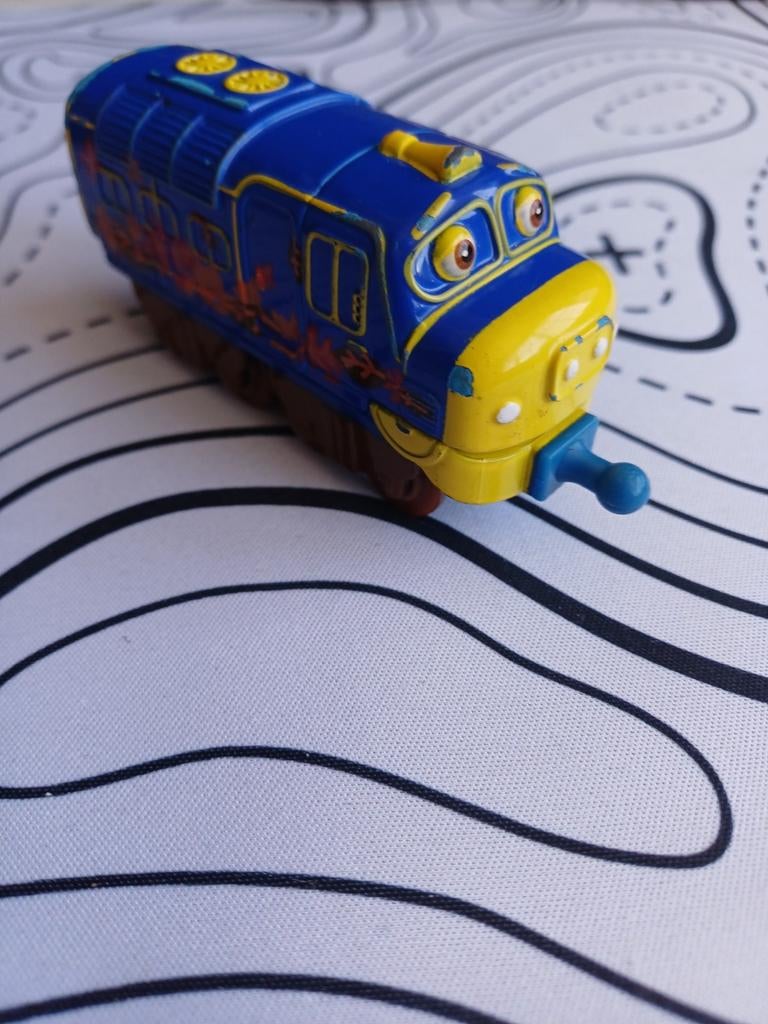 Chuggington locomotief speelgoedtrein - Brewster, Ophalen of Verzenden, Gebruikt
