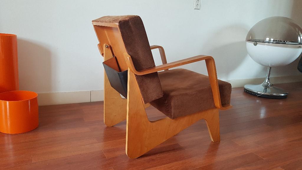 Pastoe FB03 Combex fauteuil, Ophalen, Gebruikt, 75 tot 100 cm, Stof