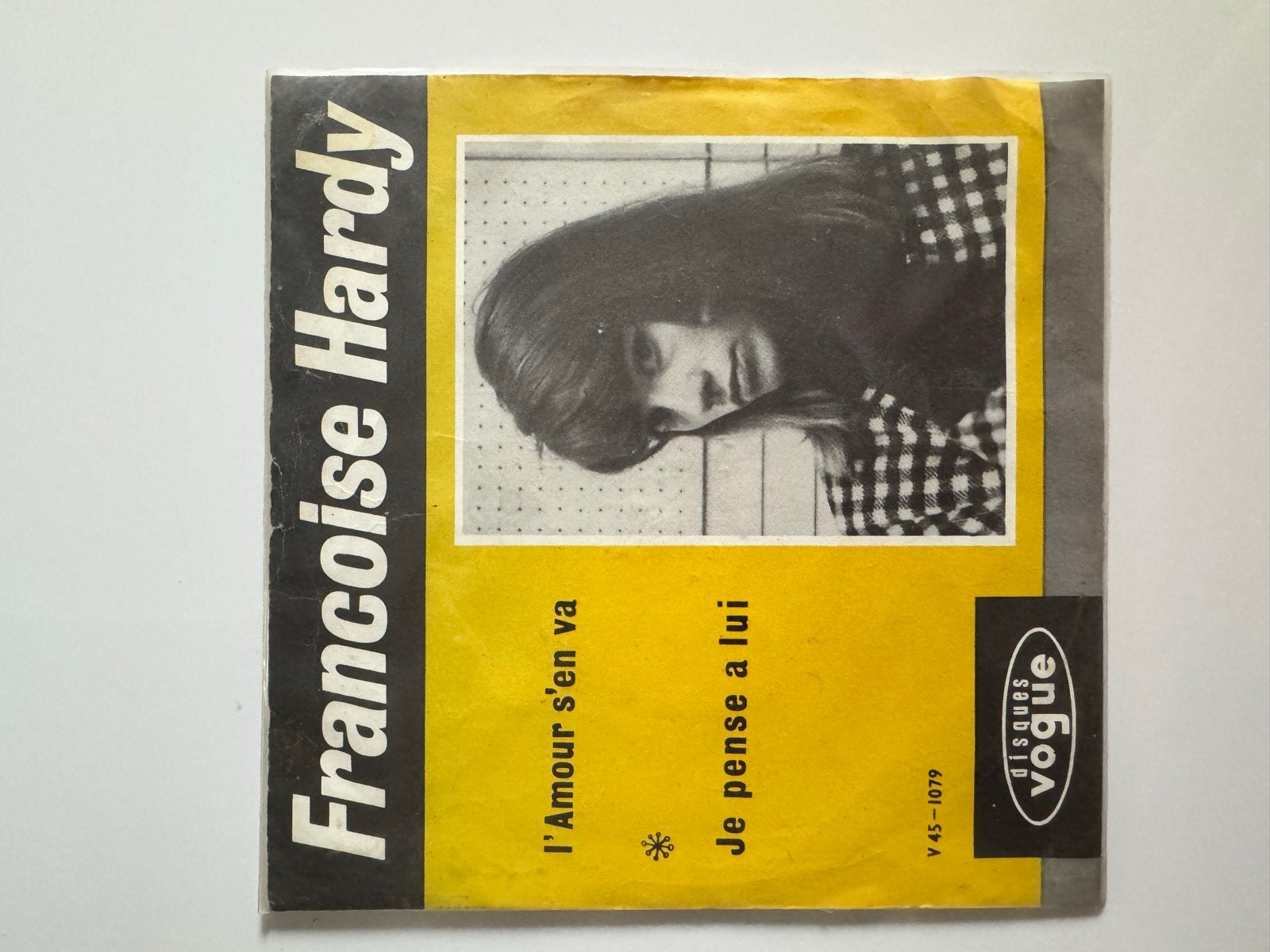 Françoise Hardy - L'Amour s'en va / Je pense à lui (Vinyl), Cd's en Dvd's, Gebruikt, 7 inch, Pop, EP