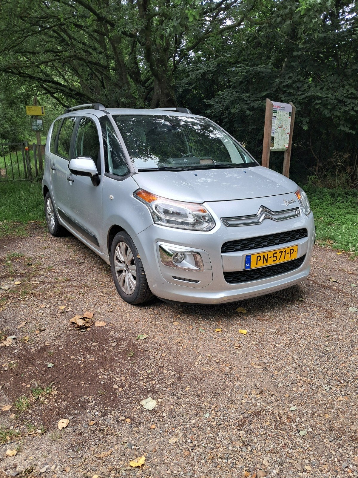 Citroen Picasso., Auto's, Citroën, 4 cilinders, Handgeschakeld, Particulier, Zilver of Grijs