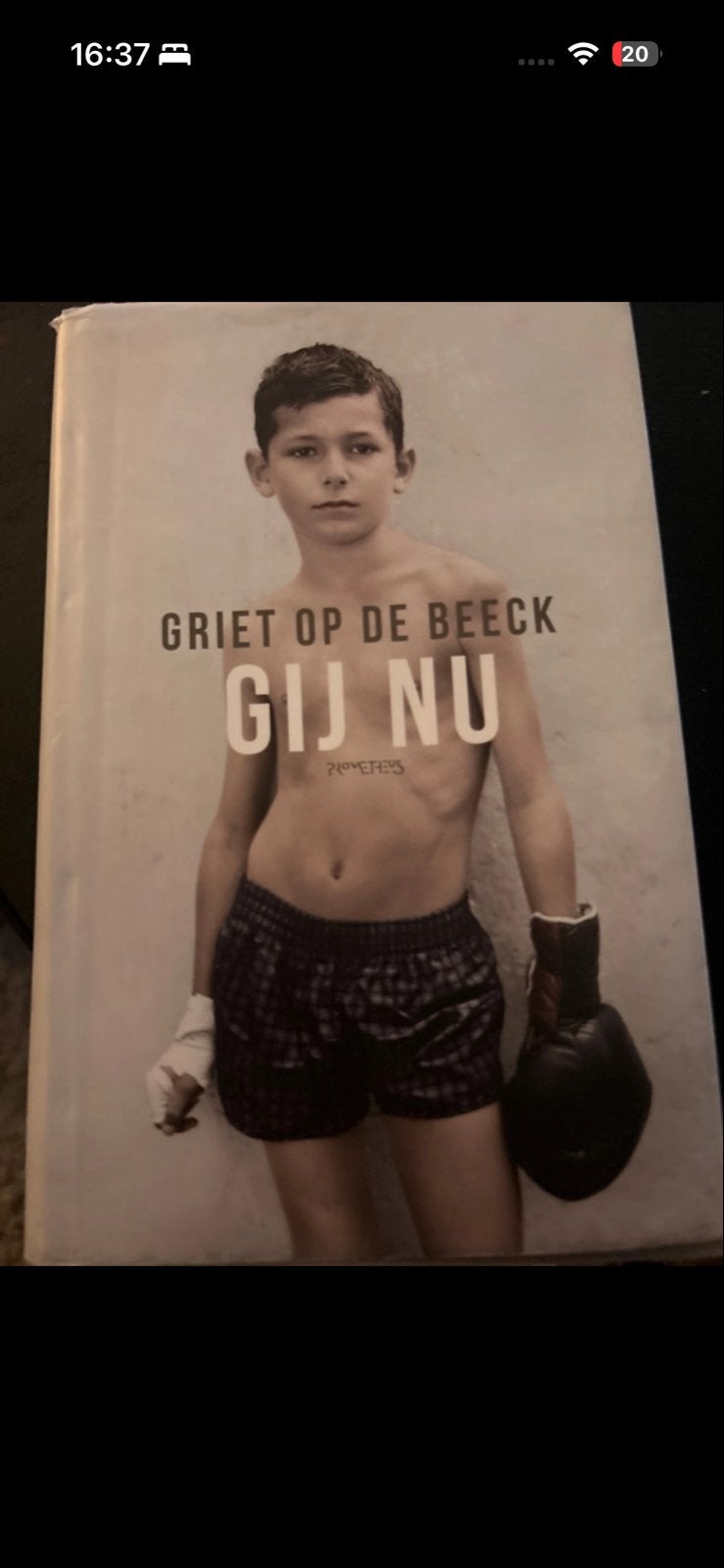 Griet op de Beeck - Gij nu (roman), Boeken, Verzenden, Gelezen, België