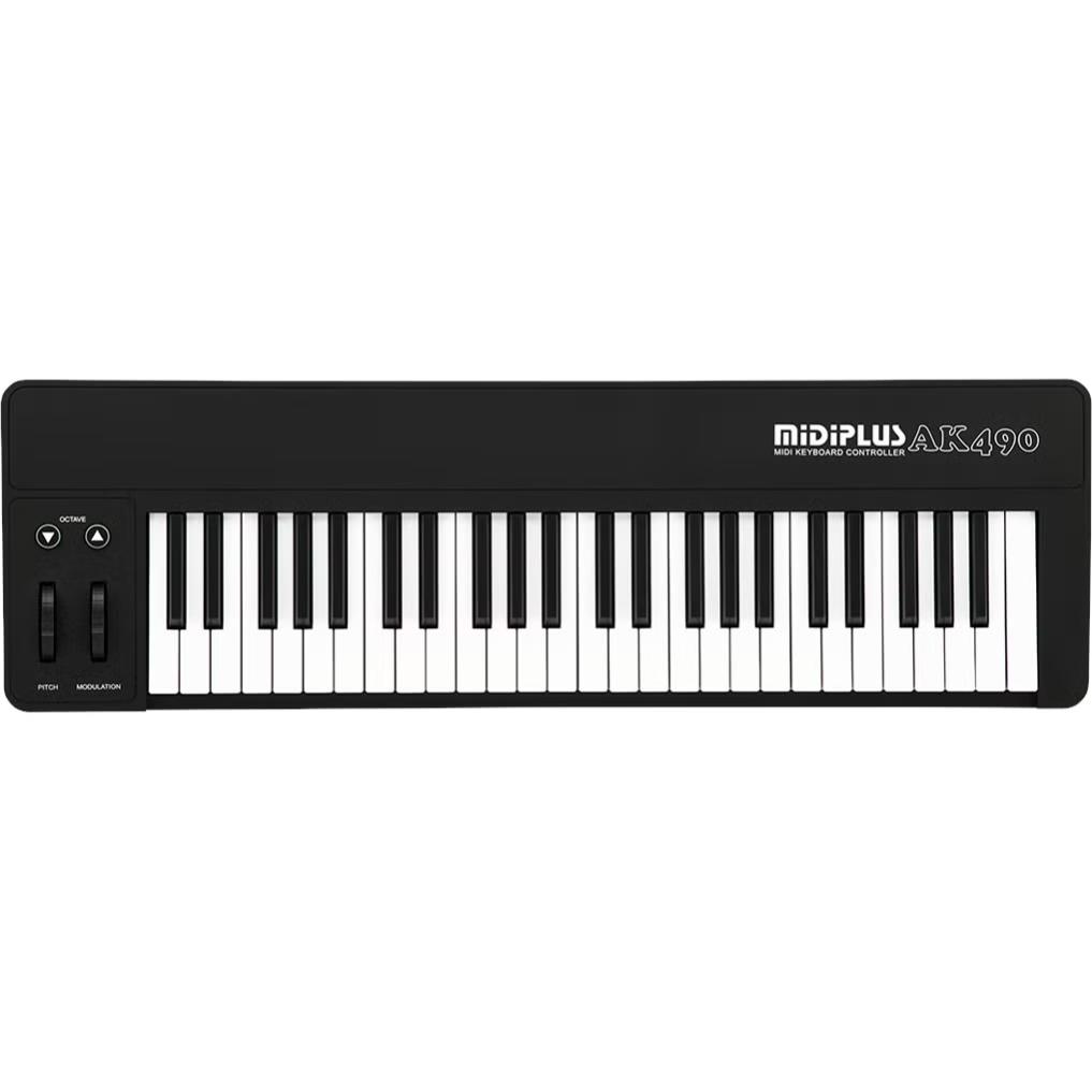 Midiplus AK490 USB MIDI keyboard 49-toetsen, ., Nieuw, Ophalen of Verzenden, .
