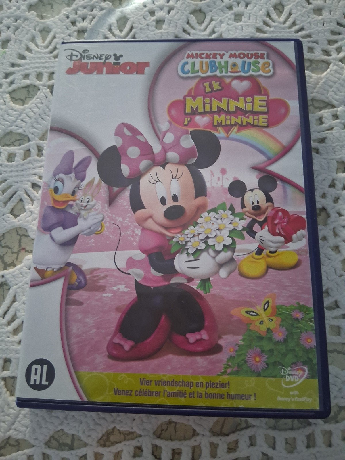 Mickey Mouse Clubhouse: Ik Minnie Minnie DVD Disney Junior, Gebruikt, Ophalen of Verzenden, Komedie, Vanaf 6 jaar