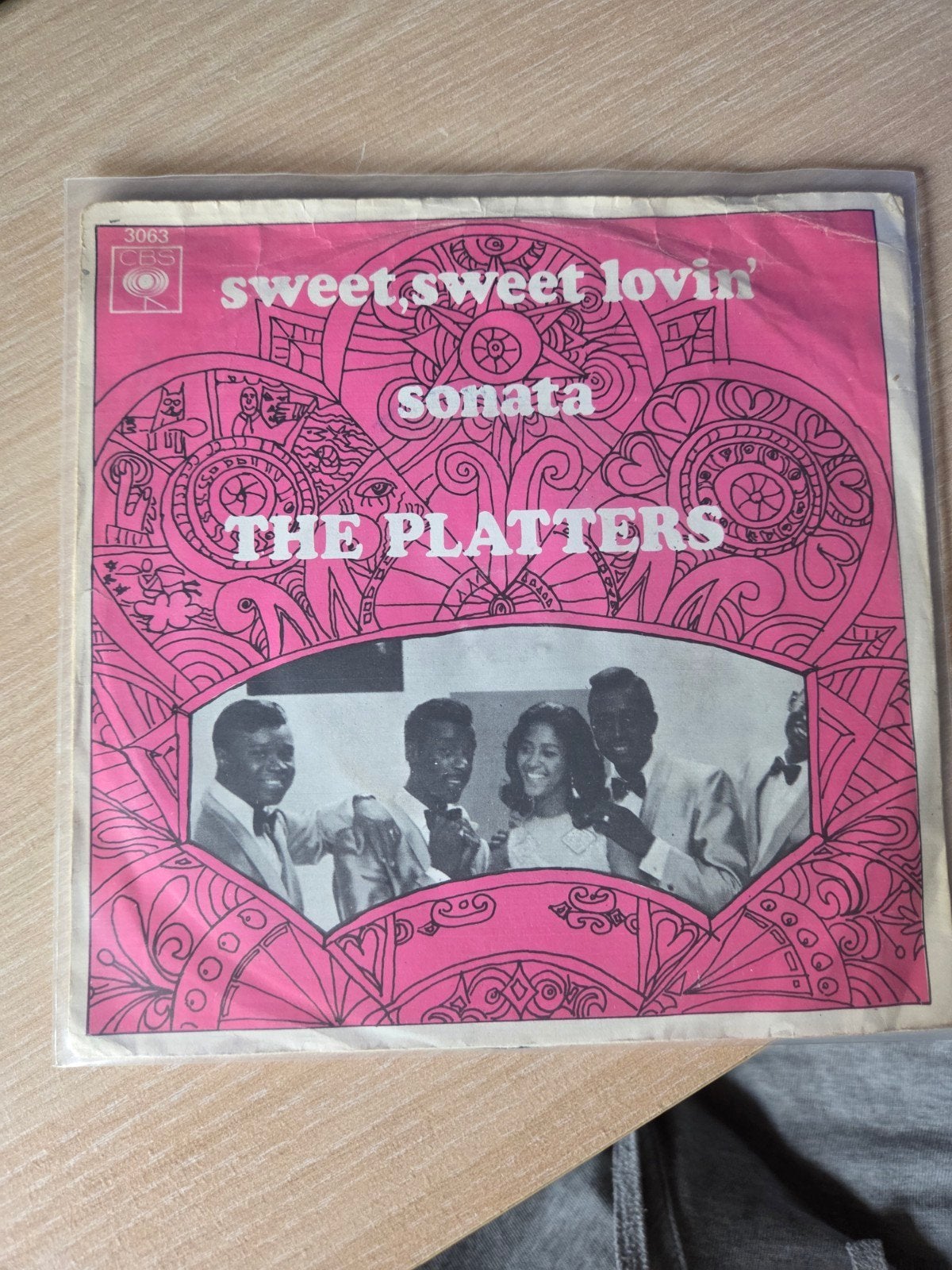 The Platters - Sweet, Sweet Lovin' / Sonata (Vinyl Single), Gebruikt, Originele persing, 7 inch, Ophalen of Verzenden