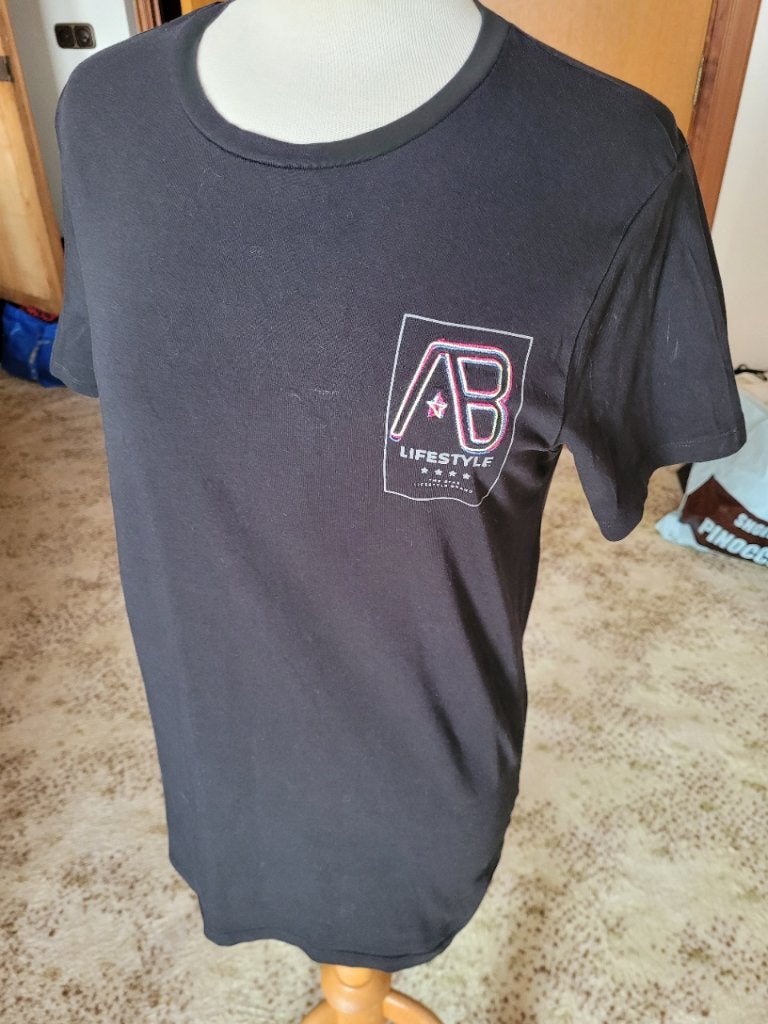T shirt van AB lifestyle zwart M, Maat 48/50 (M), AB Lifestyle, Zwart, Ophalen of Verzenden
