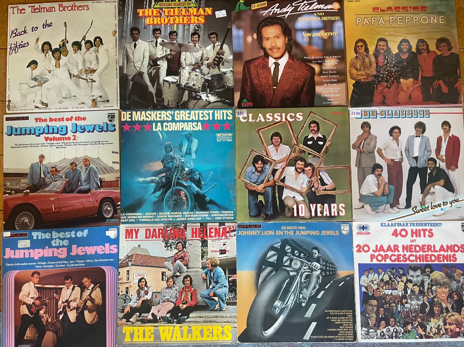 12 schitterende LP’s Indorock / Nederpop, Cd's en Dvd's, Ophalen of Verzenden, Zo goed als nieuw, 12 inch, Poprock