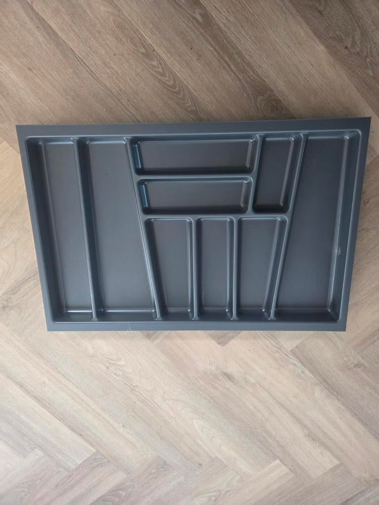 Bestekbak lade 80cm breed, Huis en Inrichting, Keuken | Keukenbenodigdheden, Gebruikt, Overige typen, Kunststof, Grijs, Ophalen