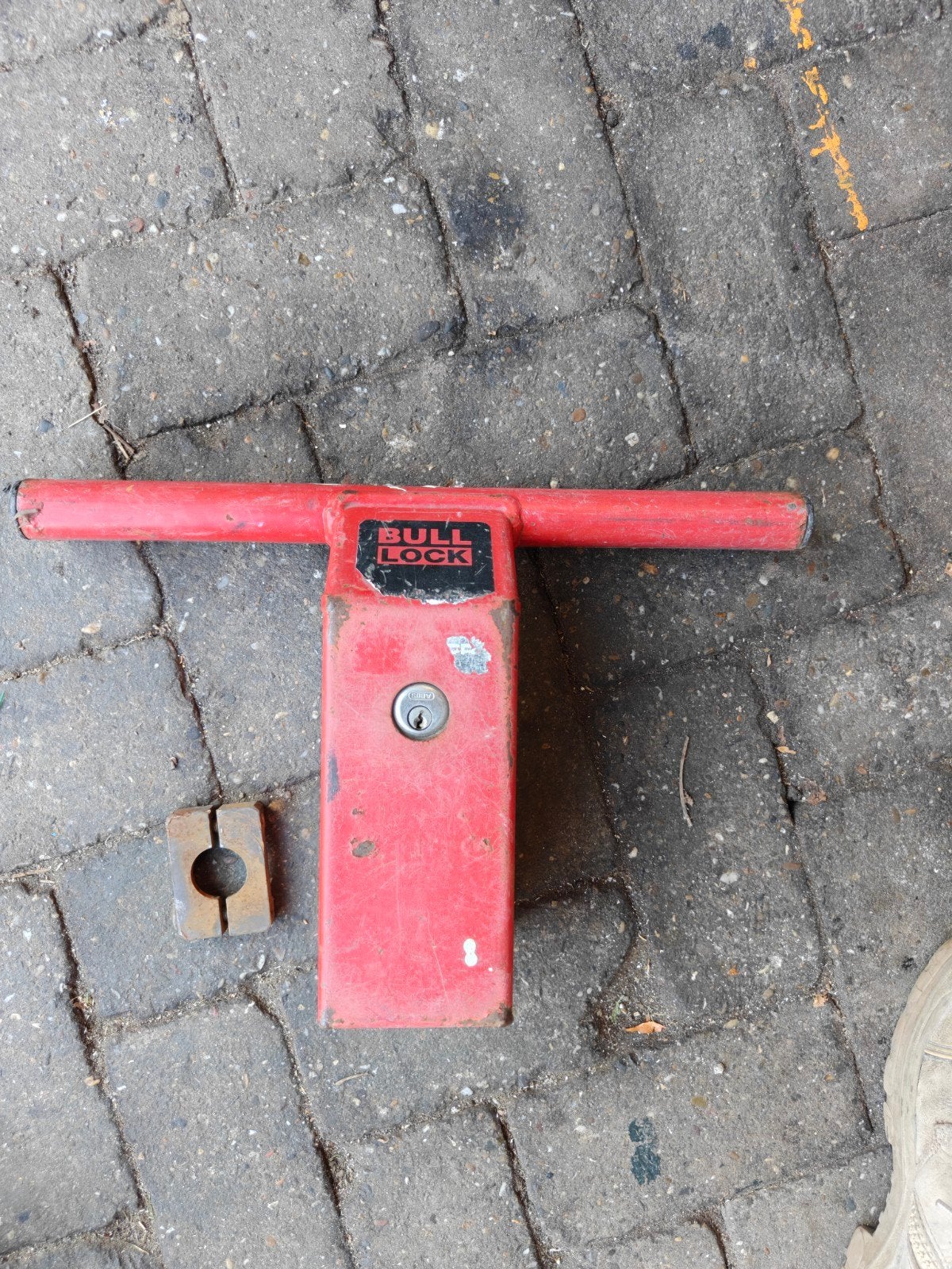 Bull Lock trekhaak slot, Auto diversen, Ophalen of Verzenden, Gebruikt