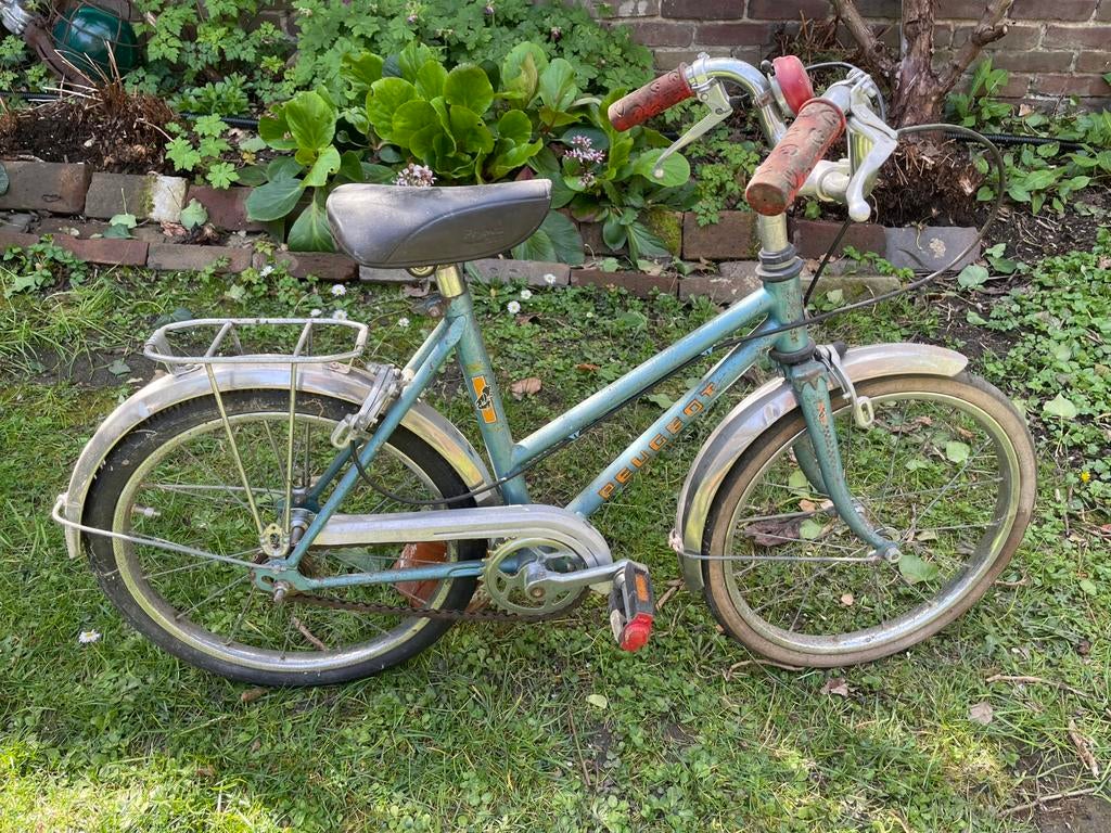 Peugeot vintage kinderfiets, Fietsen en Brommers, Fietsen | Oldtimers, Minder dan 47 cm, Ophalen, Jaren '60 of nieuwer