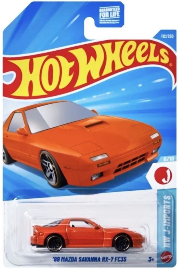 2026 Hot Wheels '89 Mazda Savanna RX-7 FC3S USA, Ophalen of Verzenden, Nieuw