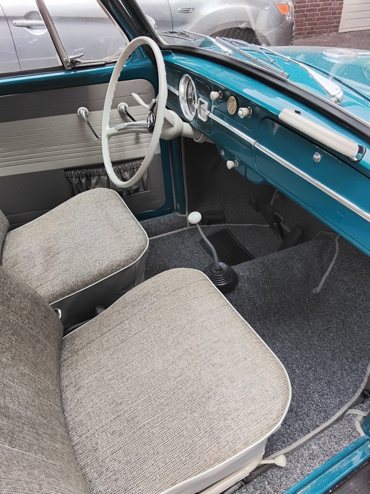 Volkswagen Kever 1965 Blauw perfect gerestaureerd oldtimer, foto 11