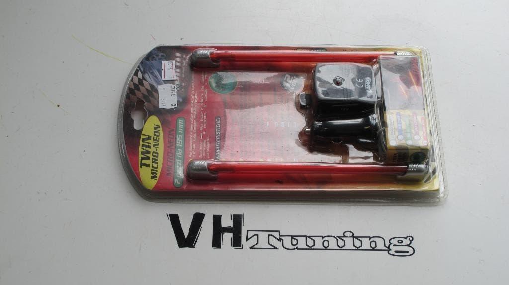 Twin micro neon rood 2x 19,5CM 12V, Ophalen of Verzenden