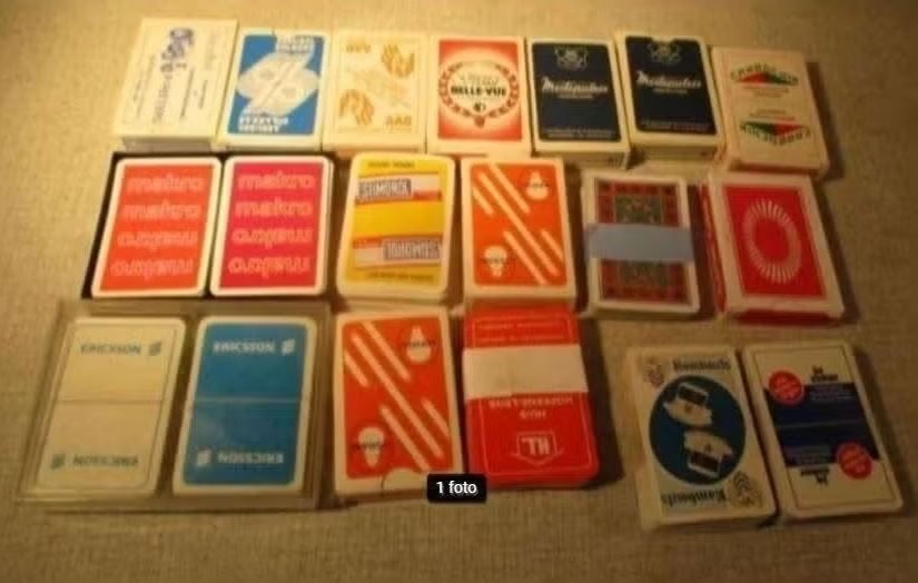Partij van 19 volledige Speelkaarten sets, Ophalen of Verzenden, Zo goed als nieuw, Speelkaart(en)
