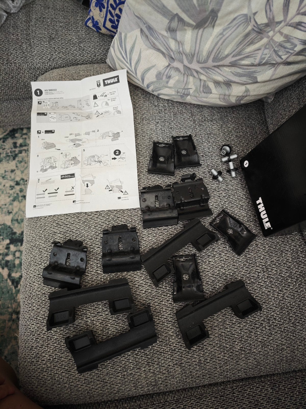 Thule Kit 186022 Ford Focus/Mondeo Estate, Auto diversen, Ophalen of Verzenden, Gebruikt