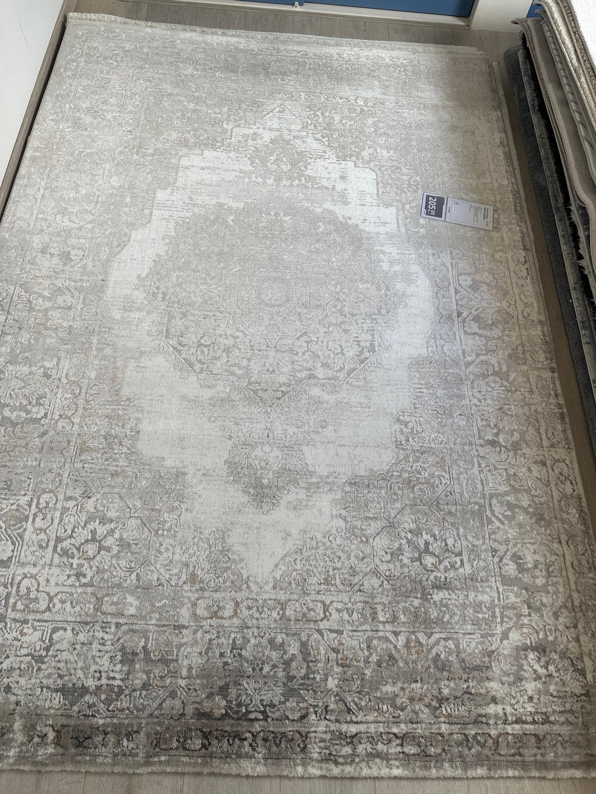 Vloerkleed Paris Karpet Taupe 160x230 cm, Ophalen, Beige, 150 tot 200 cm, Rechthoekig