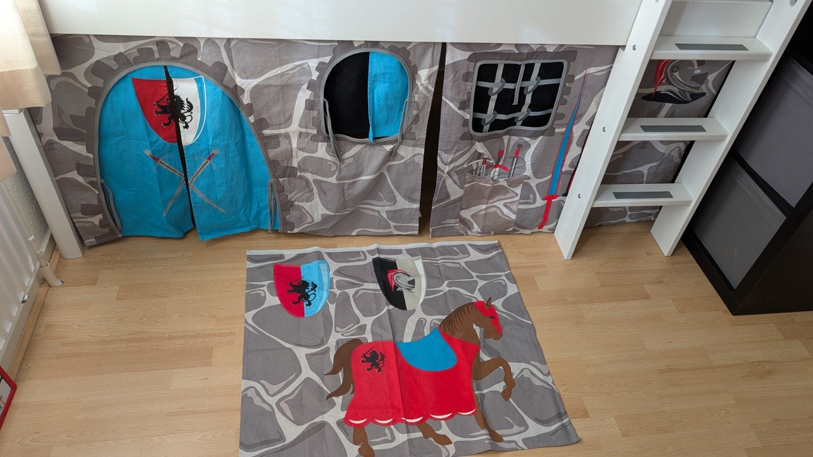 Ridder bedtent voor onder Flexa halfhoogslaper, Kinderen en Baby's, Ophalen, Gebruikt, Overige typen