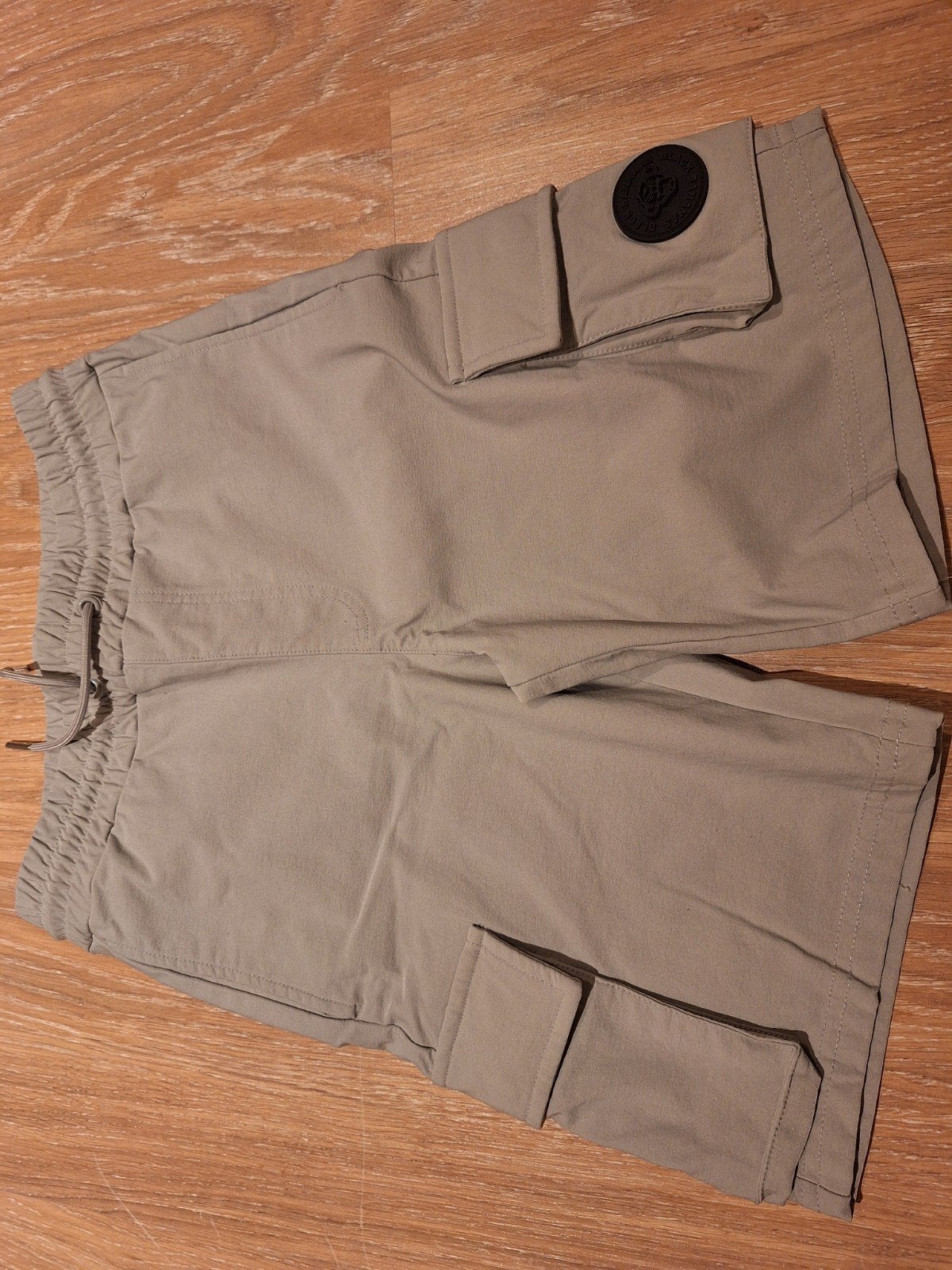 Black Bananas Cargo Broek - Zwart en beige, Ophalen of Verzenden, Zo goed als nieuw, Maat 152
