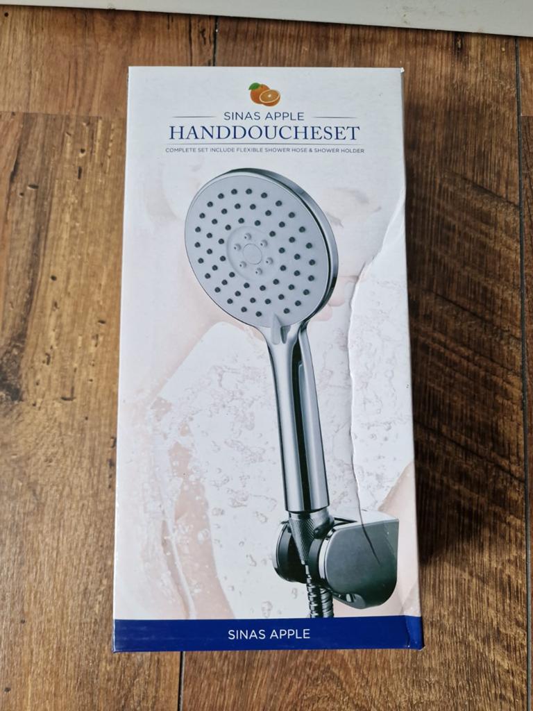 Nieuwe Sinas Apple handdoucheset, Ophalen of Verzenden, Nieuw, Douche