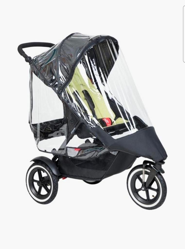 Phil & Teds Sport Regenhoes + Schaduwhoes, Kinderen en Baby's, Buggy's, Ophalen of Verzenden, Gebruikt, Overige merken, Zonnekap