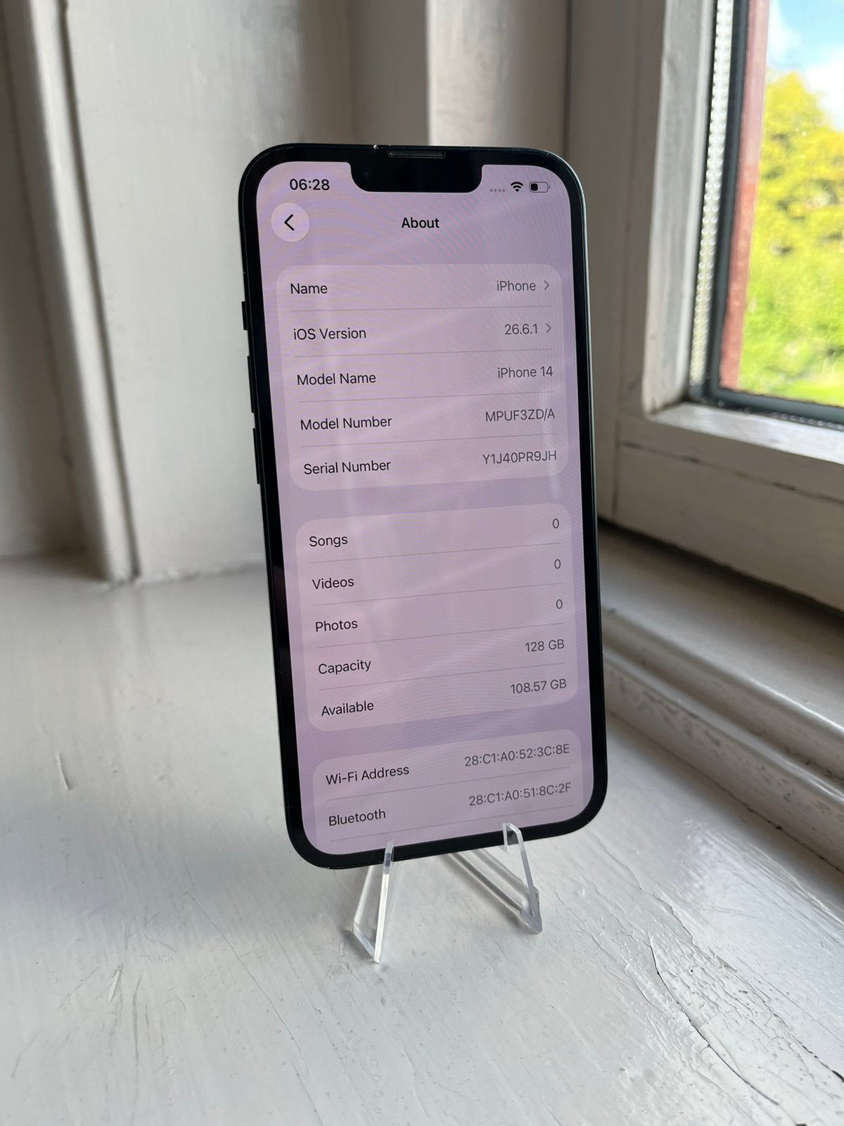 Foto 5 van iPhone 14 - Blauw - 88% - 128GB - Top Staat
