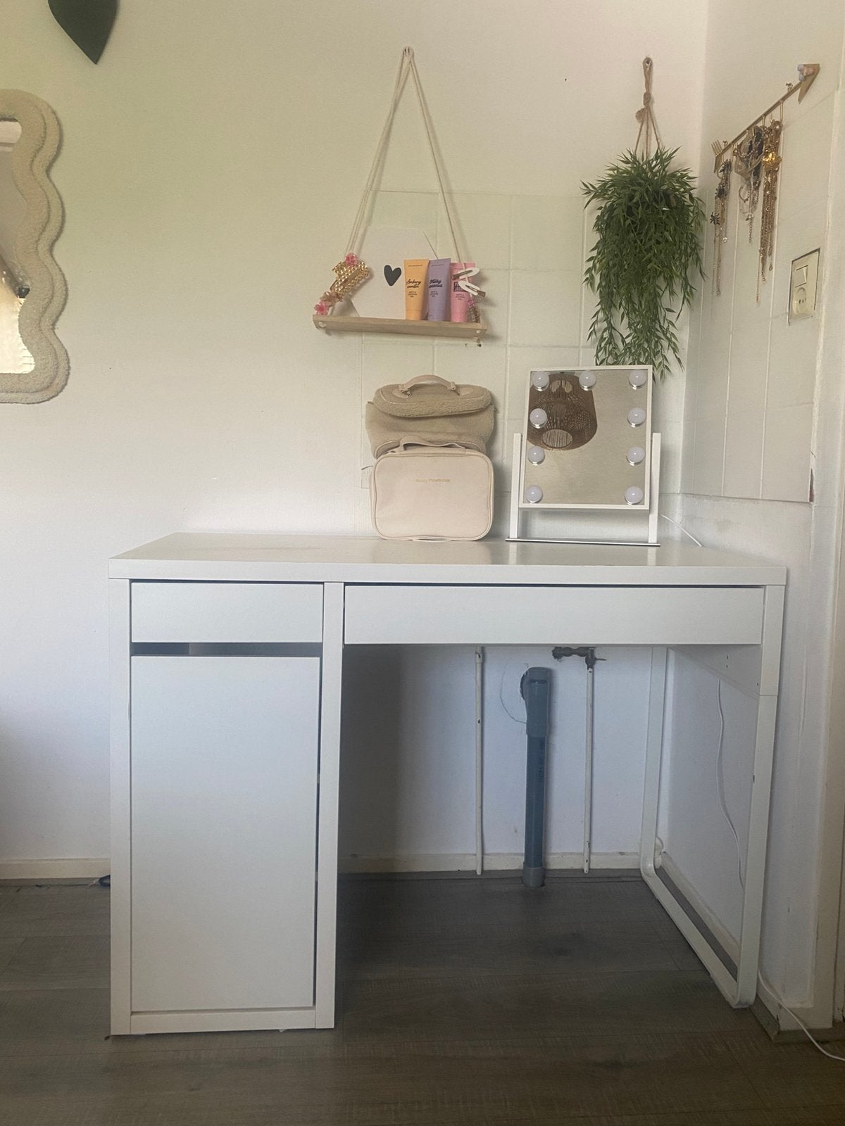 Kinderbureau Ikea Micke, Huis en Inrichting, Ophalen, 105 cm, Gebruikt, Scandinavisch