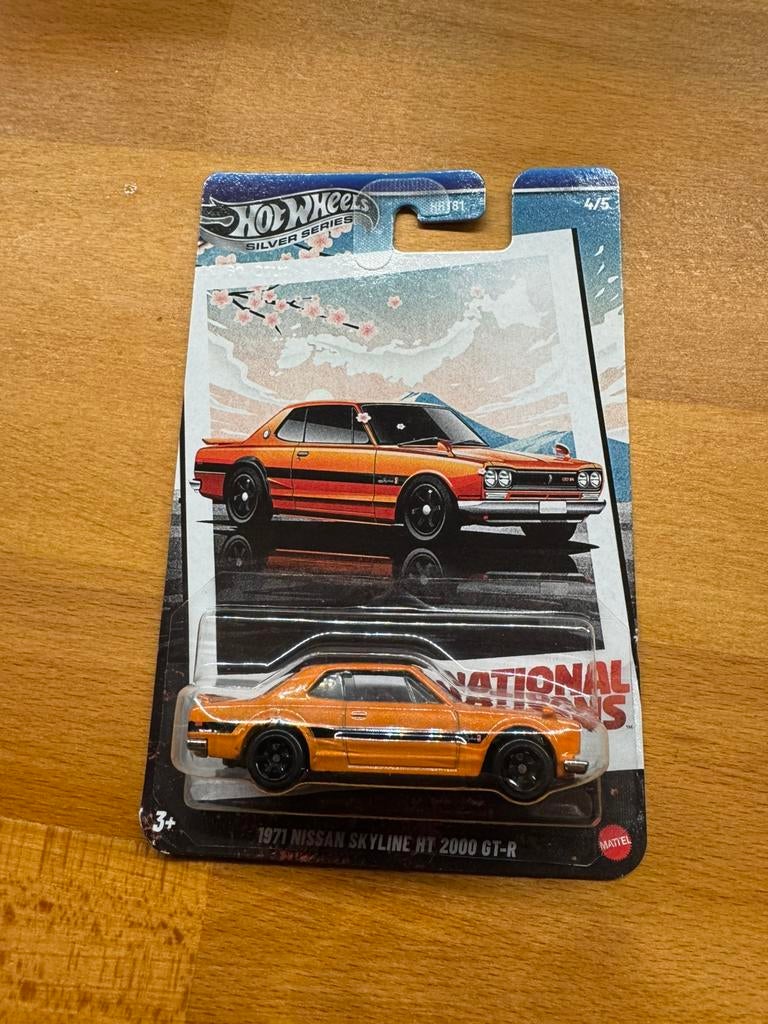 Hotwheels 1971 Nissan Skyline, Ophalen of Verzenden, Zo goed als nieuw, Auto