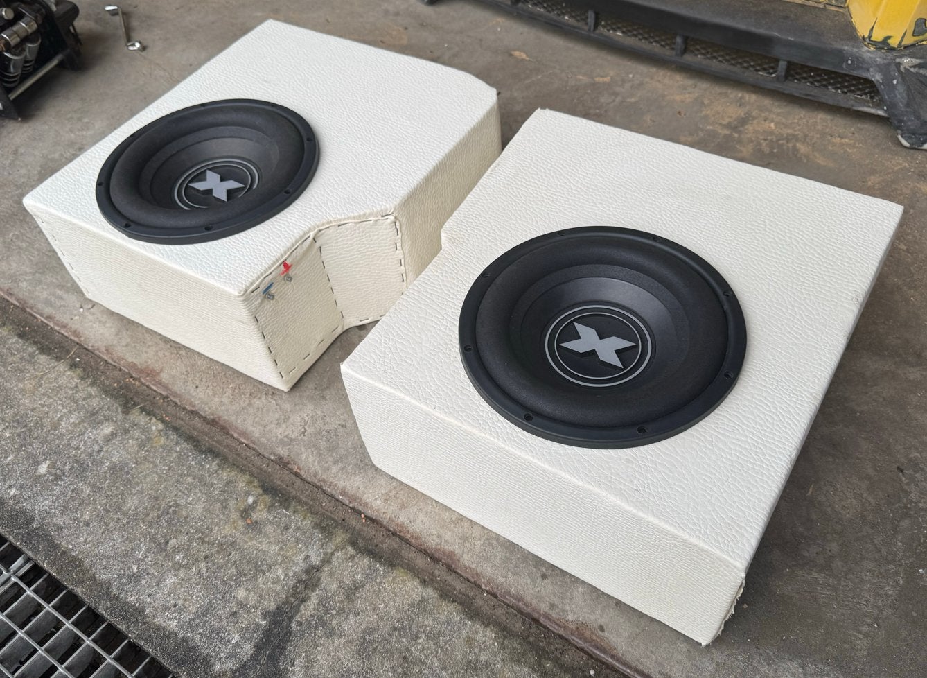 Excursion SHX-10D4 subwoofers, Ophalen of Verzenden, Gebruikt