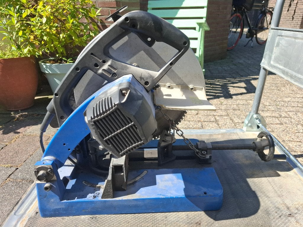 Contimac Dry Cutter 355 Afkortzaag, Doe-het-zelf en Verbouw, Ophalen, Gebruikt, 70 mm of meer, Afkortzaag
