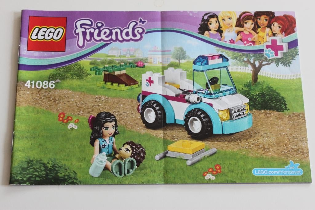 Lego Friends 41086 Dierenambulance, Compleet, Lego, Friends, Ophalen of Verzenden