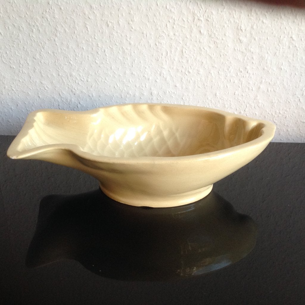 Een aardewerk puddingvorm:  vis,, Antiek en Kunst, Ophalen of Verzenden