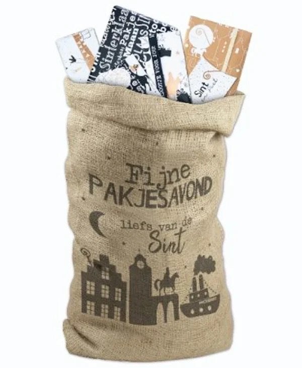 Grote jute zak van Sinterklaas, Nieuw, Ophalen of Verzenden, Struikheide 64,3069lj,Rotterdam, Info@sweet-one.nl
