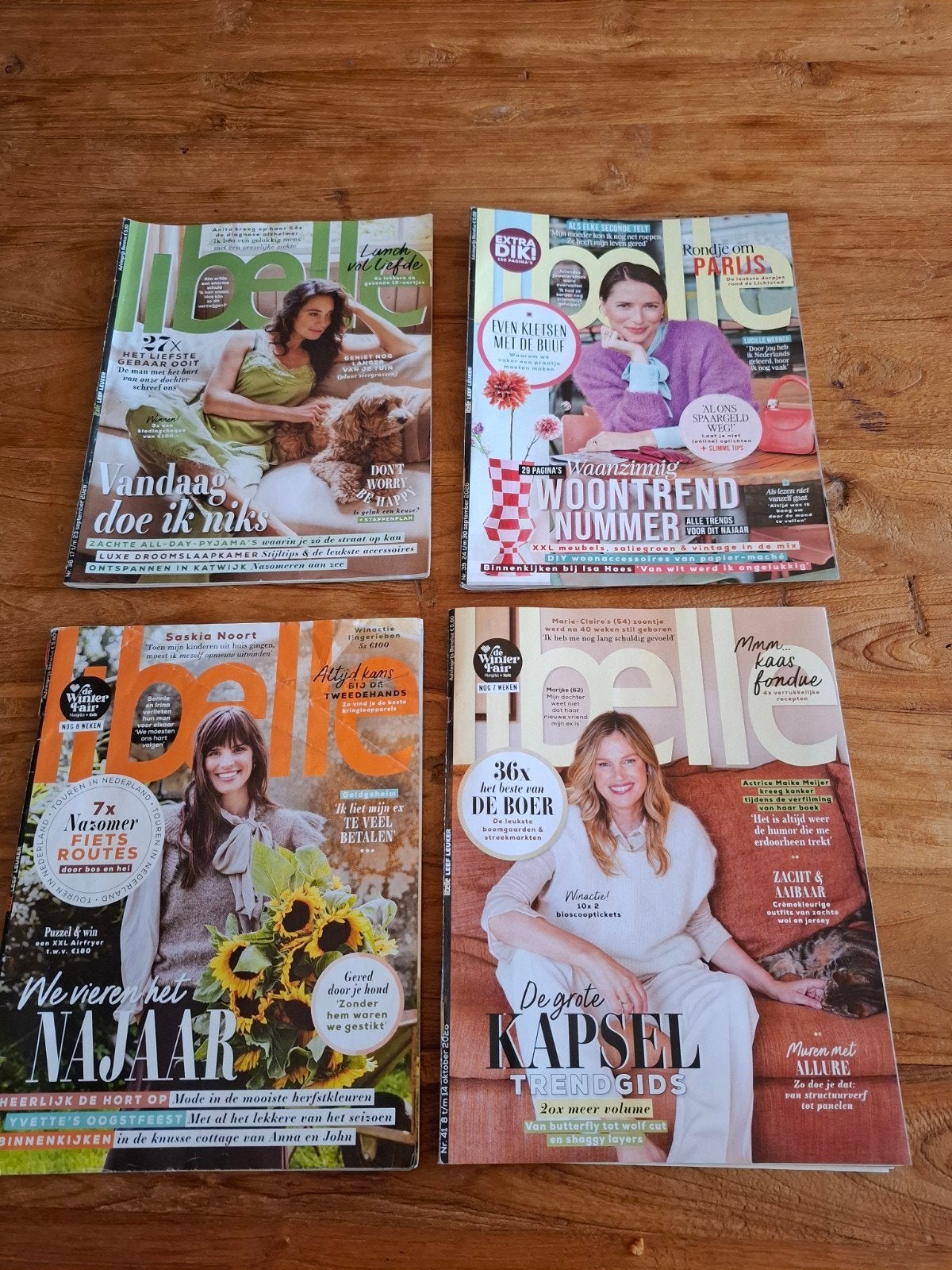 Libelle Tijdschriften - Nummers 38, 39, 40, 41, Ophalen of Verzenden, Gelezen, Damesbladen
