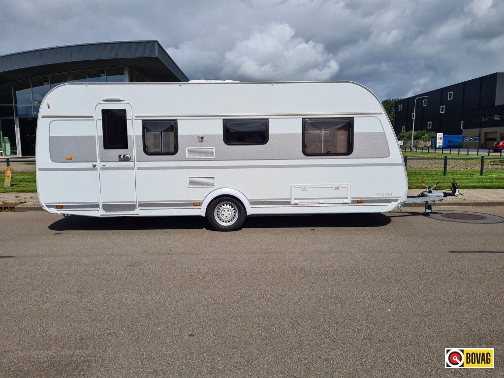 Tabbert Da Vinci 540 DM, Caravans en Kamperen, Caravans, Bedrijf, Treinzit, Ringverwarming, Tot en met 5